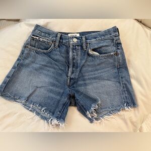 AGOLDE Parker Long Denim shorts